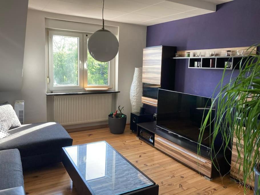 Sonnige Etagen-Wohnung, Alleinige Nutzung, Wasserbett Neunkirchen  Extérieur photo